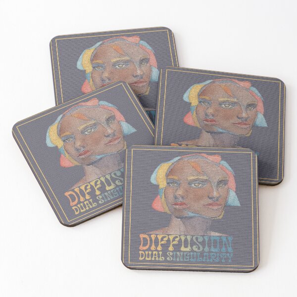 Item preview, Diffusion — Dual Singularity Portrait designed and sold by zoliartdesign.