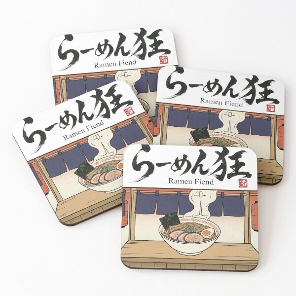 Item preview, Ramen Lover Japanese Typography – Ramen Addict Kanji Art designed and sold by XODAD.