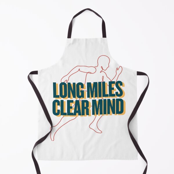 Item preview, Long Miles, Clear Mind (Running) designed and sold by RunningWhiskers.