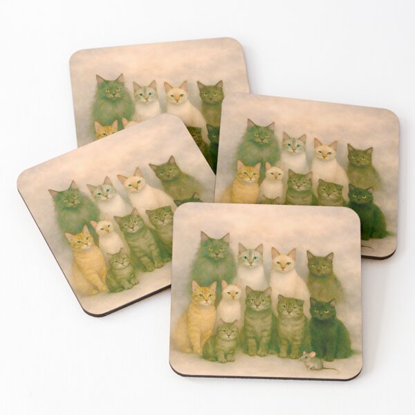 Item preview, My Ten Cats and a Mouse designed and sold by TinCatOutPost.