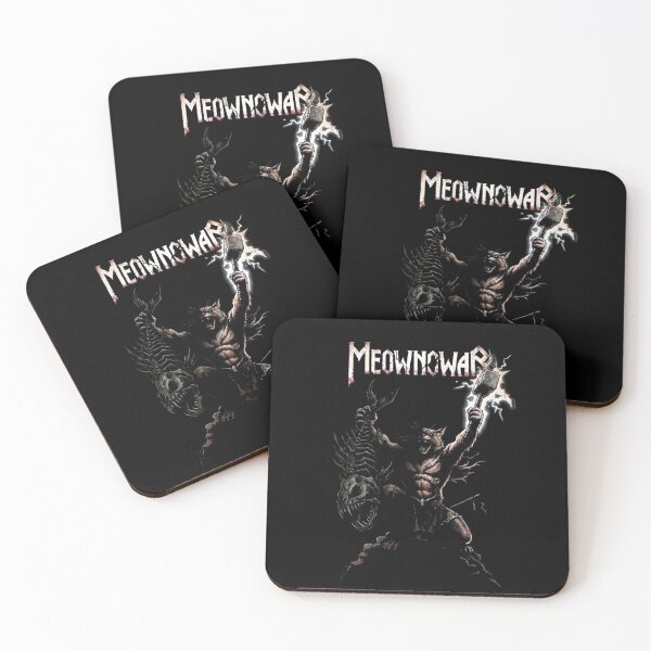 Item preview, MEOWNOWAR Thunder Cat Warrior – Epic Fantasy Metal Cat Viking Design designed and sold by SpainDesign77.