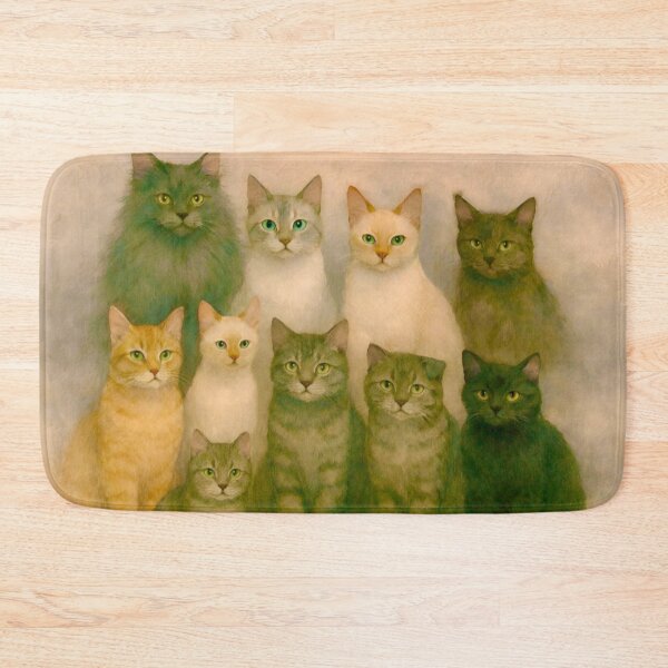 Item preview, My Ten Cats and a Mouse designed and sold by TinCatOutPost.