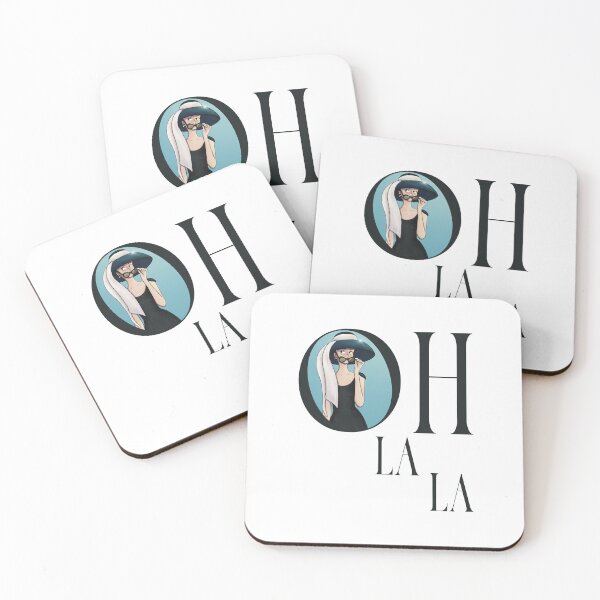 Item preview, Oh La La AUDREY (on White) designed and sold by PawsitiveMum3.