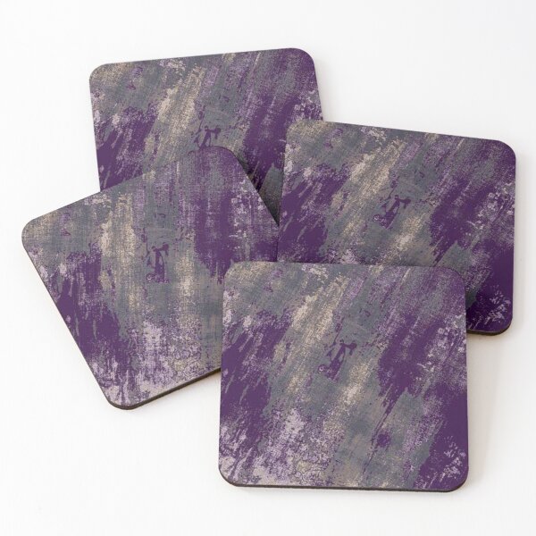 Item preview, Purple and Black  Abstract Pattern designed and sold by ZedColors.
