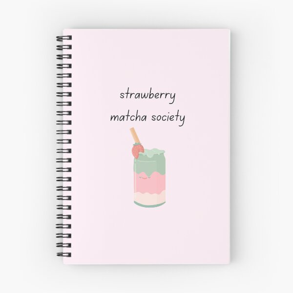 Item preview, Strawberry Matcha Society – Trendy Café Aesthetic Drink Design designed and sold by My Gluten Free Life UK.