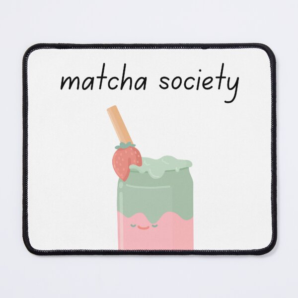 Item preview, Strawberry Matcha Society – Trendy Café Aesthetic Drink Design designed and sold by My Gluten Free Life UK.