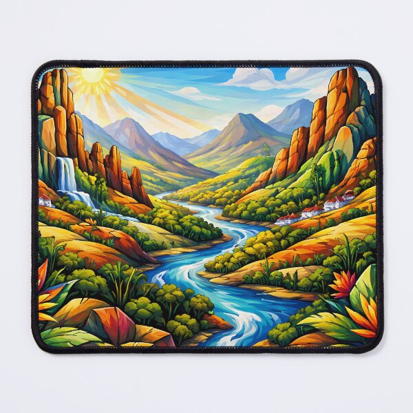 Item preview, Sunny Valley Landscape designed and sold by cuprum.