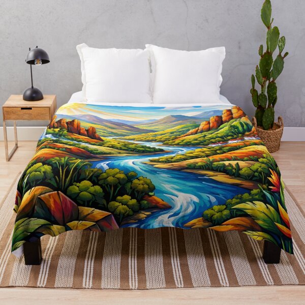 Item preview, Sunny Valley Landscape designed and sold by cuprum.
