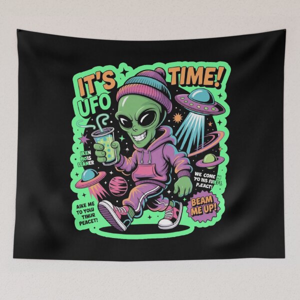 Item preview, RESIDENT ALIEN designed and sold by ALL ART .