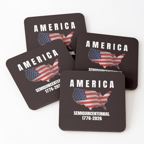 Item preview, AMERICA SEMIQUINCENTENNIAL 1776–2026 | AMERICA 250 SERIES — USA FLAG MAP 250TH EDITION designed and sold by WitLounge.
