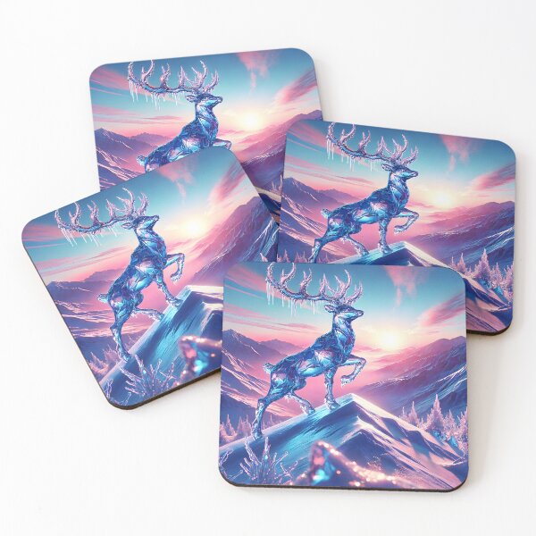 Item preview, Ice Deer, Ai Generated Art designed and sold by ACC .