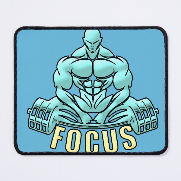 Item preview, Focus Gym Bodybuilder Barbell Motivational Workout Shirt designed and sold by AstronautMerch.