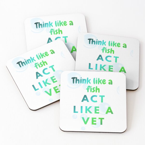 Item preview, Think like a fish Act like a vet designed and sold by Aquaglobal Vet.