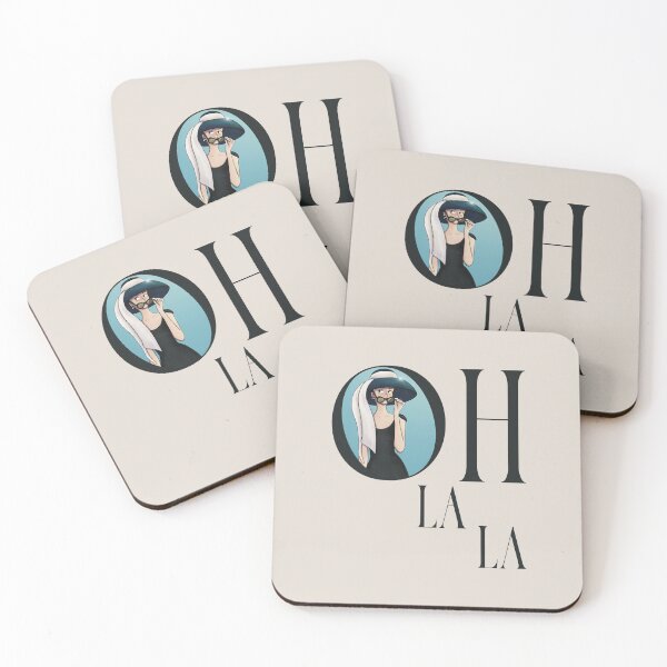 Item preview, Oh La La AUDREY (on Cream) designed and sold by PawsitiveMum3.