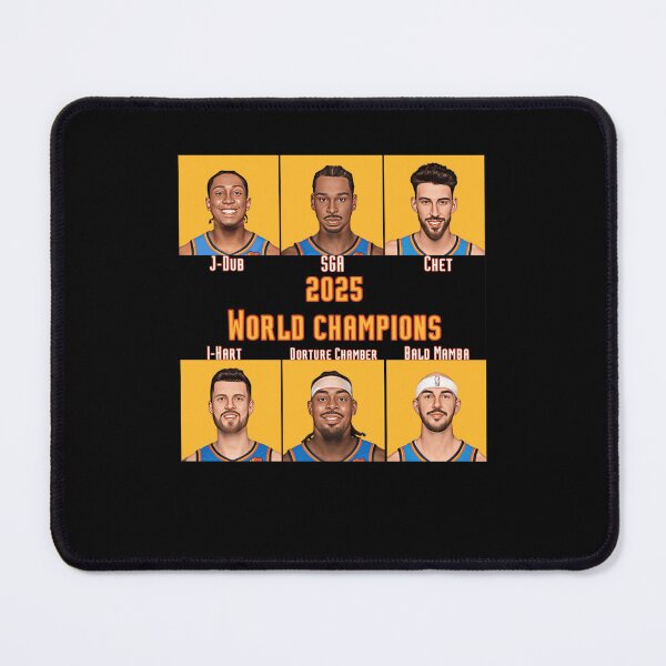 Item preview, Oklahoma Thunder Champions Poster Design Today Graphic Art designed and sold by JeanMason51.