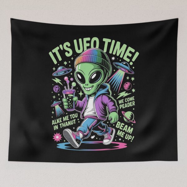 Item preview, RESIDENT ALIEN designed and sold by ALL ART .