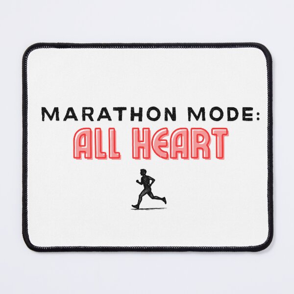Item preview, Marathon mode: All heart (Running) designed and sold by RunningWhiskers.