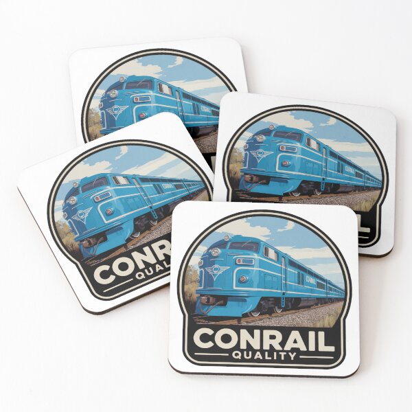 Item preview, Conrail Quality Vintage Railroad Badge Sticker designed and sold by LukaRealm.