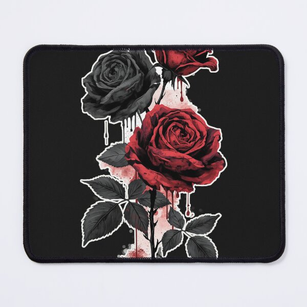 Item preview, Gothic Red and Black Roses Tattoo Drip designed and sold by  AureliusX.