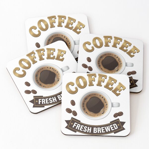 Item preview, Aesthetic Coffee Cup Top View Roasted Beans Design designed and sold by FlatInkStudio.
