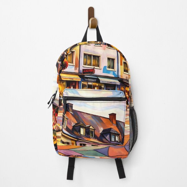 Item preview, Charming European Street Scene designed and sold by cuprum.