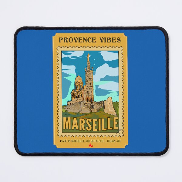 Item preview, NDdlG Marseille Neo-Retro Watercolor Poster designed and sold by Bobraiis.