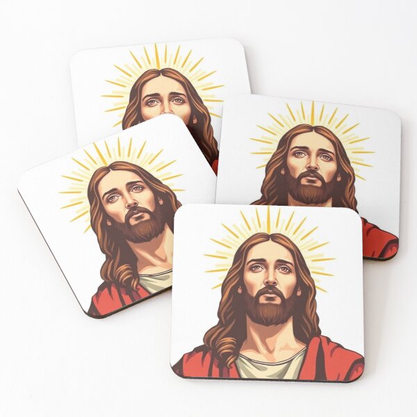Item preview, Jesus Christ Portrait with Divine Halo designed and sold by Higherclothing.