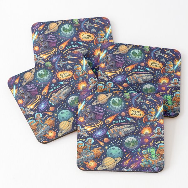 Item preview, Cosmic Creatures Reality Fantasy Artistic Expression Art Design designed and sold by ART ATTACK ZONE.