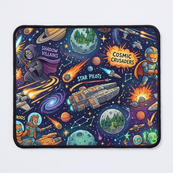 Item preview, Cosmic Creatures Reality Fantasy Artistic Expression Art Design designed and sold by ART ATTACK ZONE.