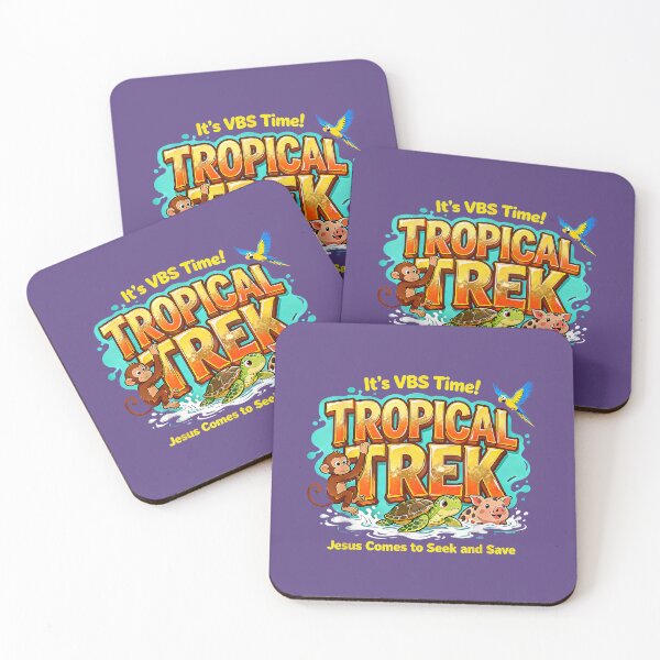 Item preview, Tropical Trek VBS 2026 Jesus Comes to Save Christian Bible School  designed and sold by Mjayshop.