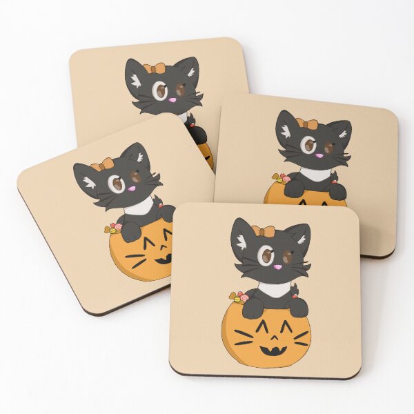 Item preview, Halloween Pumpkin Candy Cat designed and sold by Das-angle.