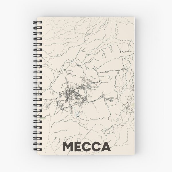 Item preview, Mecca Map designed and sold by MapsNerd.