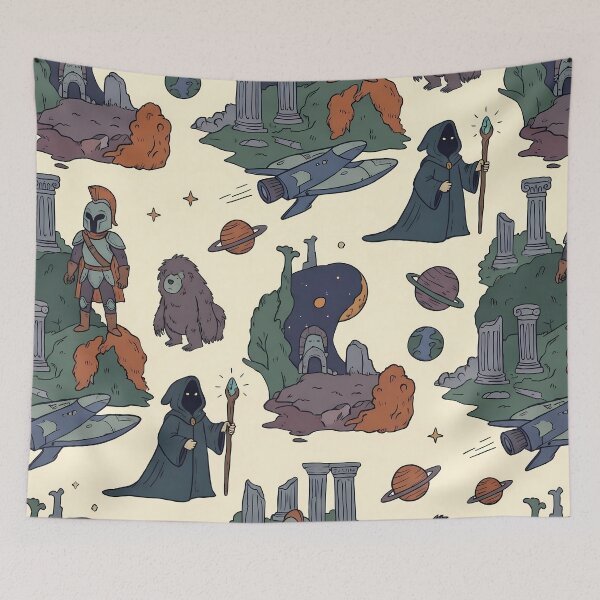 Item preview, Rome Creatures Reality Fantasy Artistic Expression Art Design designed and sold by ART ATTACK ZONE.