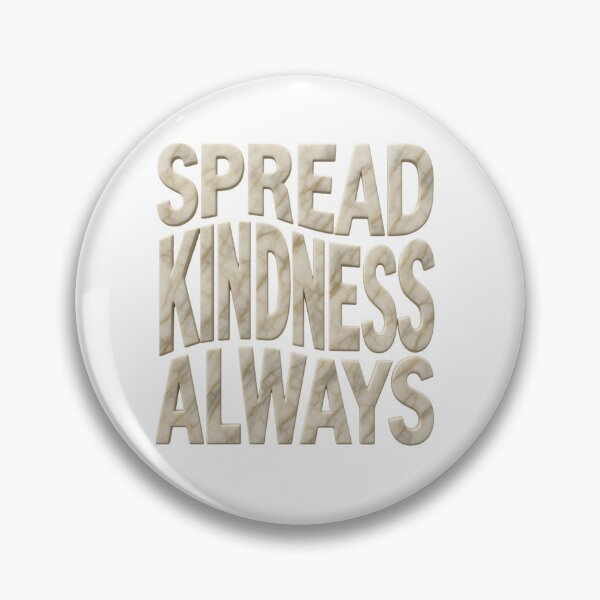 Item preview, Spread Kindness Always Marble Typography Quote designed and sold by Rhodes Shop.