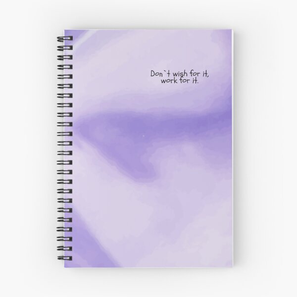 Item preview, Don't Wish For It Work For It – Motivational Hustle Quote Print designed and sold by fairiesandtales.