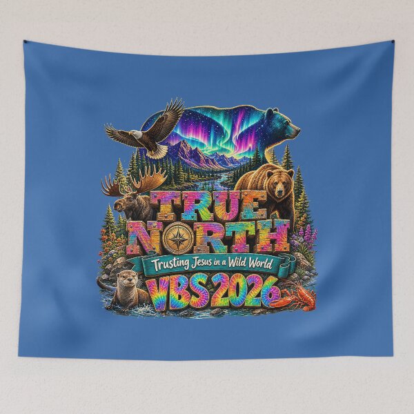 Item preview, True North Trusting Jesus in A Wild World VBS 2026 Church designed and sold by QuinnJayden.