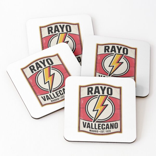 Item preview, Rayo Vallecano Vintage Badge Madrid Sticker designed and sold by LukaRealm.
