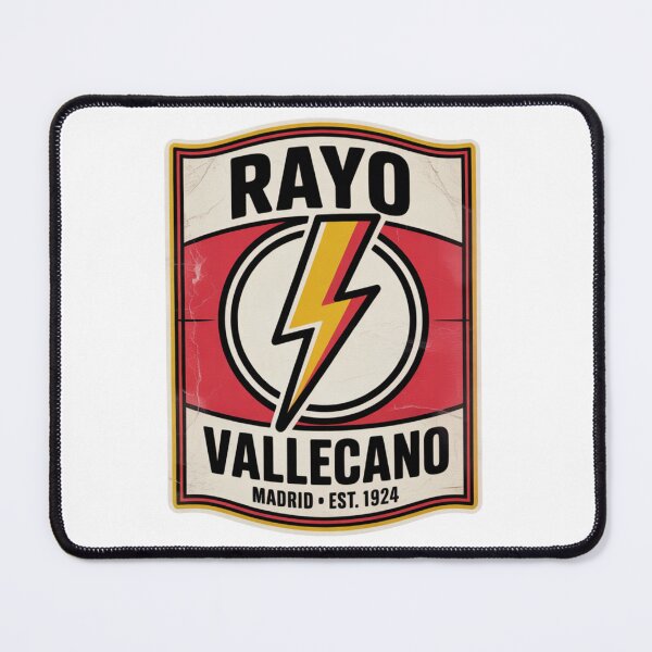 Item preview, Rayo Vallecano Vintage Badge Madrid Sticker designed and sold by LukaRealm.