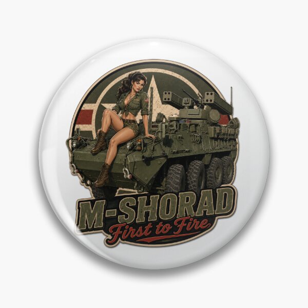 Item preview, Maneuver SHORAD (M-SHORAD) Pin-Up Girl designed and sold by DrOozlefinch.