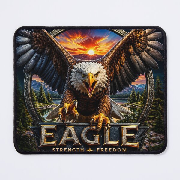 Item preview, Majestic Bald Eagle - Strength & Freedom Landscape designed and sold by AgnesB77.