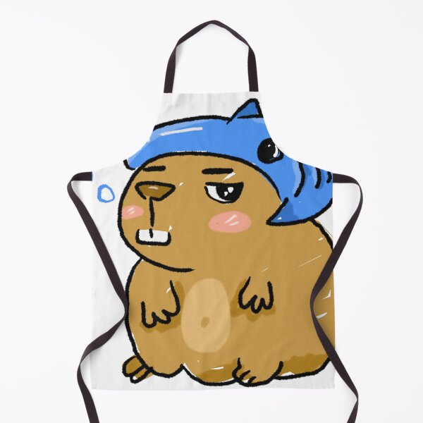 Item preview, Awkward Animal Hats Club - Fish Capybara designed and sold by chupichapa.