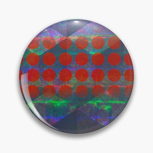 Item preview, Red circles in synthetic pop designed and sold by IsabelQuincoces.