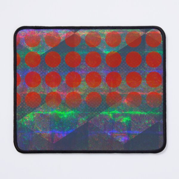 Item preview, Red circles in synthetic pop designed and sold by IsabelQuincoces.