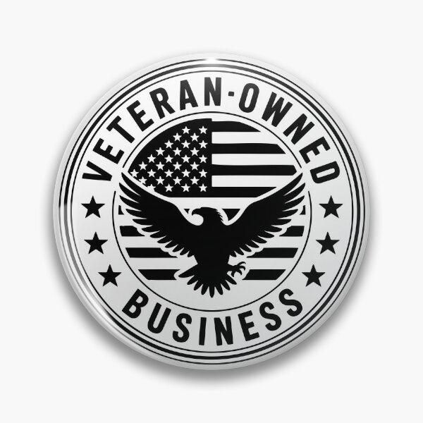 Item preview, Veteran-owned (USA Pride—American Eagle in Flight) designed and sold by CDUSA2025.