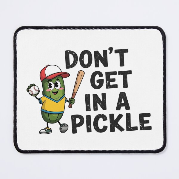 Item preview, Don't Get In A Pickle, Baseball, Funny Baseball, Cucumber Baseball, Basebal mama, Baseball Mom  designed and sold by toongstudio.