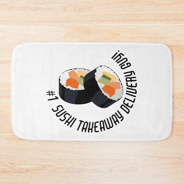 Item preview, Number 1 Sushi Takeaway Delivery Guy designed and sold by CreativeTwins.