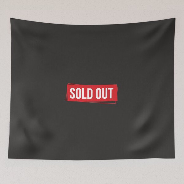 Item preview, Minimalist Sold Out Typography designed and sold by Rhodes Shop.