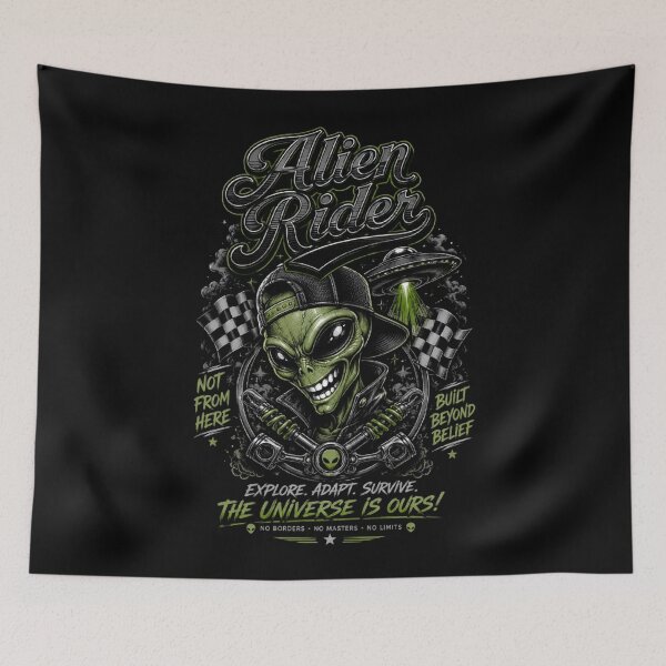 Item preview, RESIDENT ALIEN designed and sold by ALL ART .