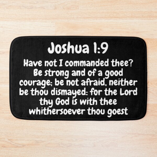 Item preview, Joshua 1:9 designed and sold by AllAroundArtist.