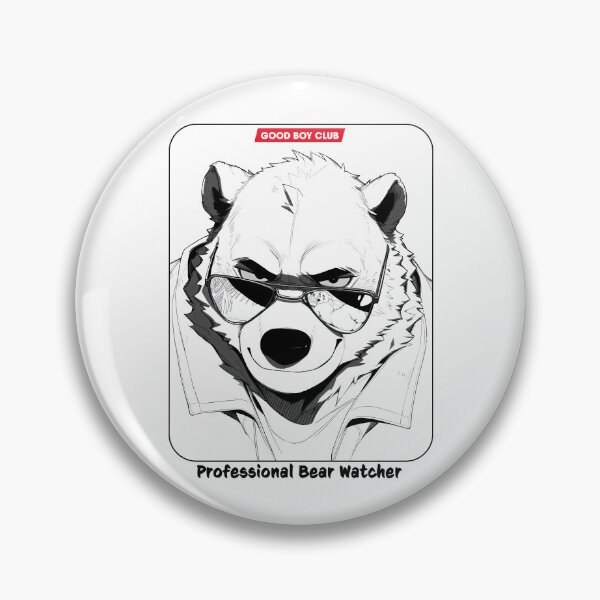 Item preview, PROFESSIONAL BEAR WATCHER - B&W- GOOD BOY CLUB designed and sold by GOOD BOY CLUB.